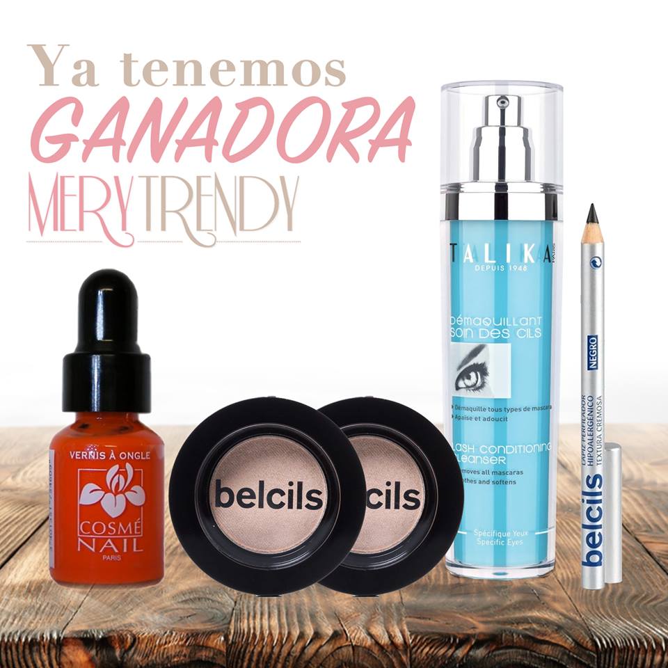 Ganadora sorteo concurso Mery Trendy