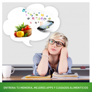 Entrena tu memoria, mejores apps y cuidados alimenticios